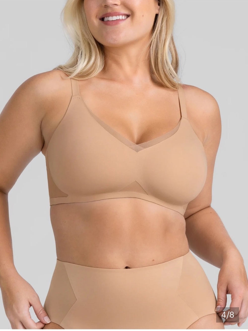 Honey Love -‎ xl, Seamless Nude Comfort Wireless Bra